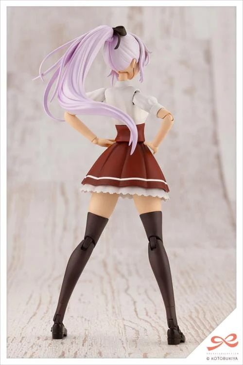 Sousai Shoujo Teien St. Iris Gakuen Girls' High School Summer Clothes Saeki Ritsuka (Dreaming Style Noble Rose Ver.) 1/10 Scale Model Kit - Image 3