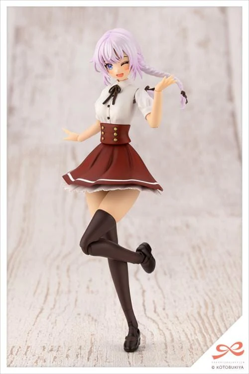 Sousai Shoujo Teien St. Iris Gakuen Girls' High School Summer Clothes Saeki Ritsuka (Dreaming Style Noble Rose Ver.) 1/10 Scale Model Kit - Image 5