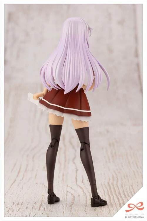 Sousai Shoujo Teien St. Iris Gakuen Girls' High School Summer Clothes Saeki Ritsuka (Dreaming Style Noble Rose Ver.) 1/10 Scale Model Kit - Image 6