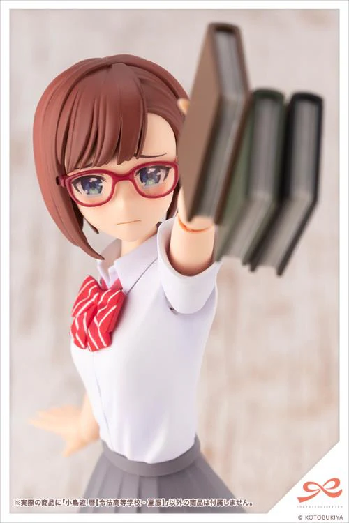 Sousai Shoujo Teien Touou High School Summer Clothes Koyomi Takanashi 1/10 Scale Model Kit - Image 11