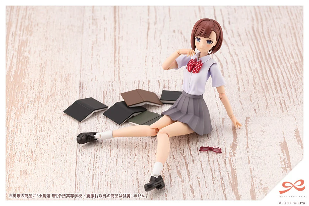 Sousai Shoujo Teien Touou High School Summer Clothes Koyomi Takanashi 1/10 Scale Model Kit - Image 13