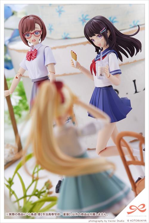 Sousai Shoujo Teien Touou High School Summer Clothes Koyomi Takanashi 1/10 Scale Model Kit - Image 18