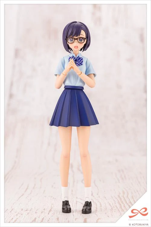 Sousai Shoujo Teien Touou High School Summer Clothes Koyomi Takanashi (Dreaming Style Ture Sapphire Ver.) 1/10 Scale Model Kit - Image 6
