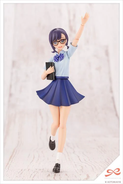 Sousai Shoujo Teien Touou High School Summer Clothes Koyomi Takanashi (Dreaming Style Ture Sapphire Ver.) 1/10 Scale Model Kit - Image 8