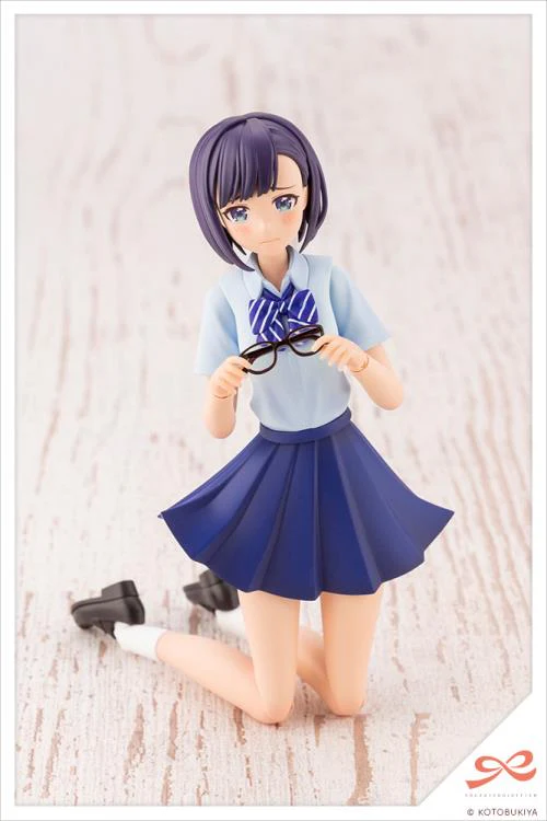 Sousai Shoujo Teien Touou High School Summer Clothes Koyomi Takanashi (Dreaming Style Ture Sapphire Ver.) 1/10 Scale Model Kit - Image 9