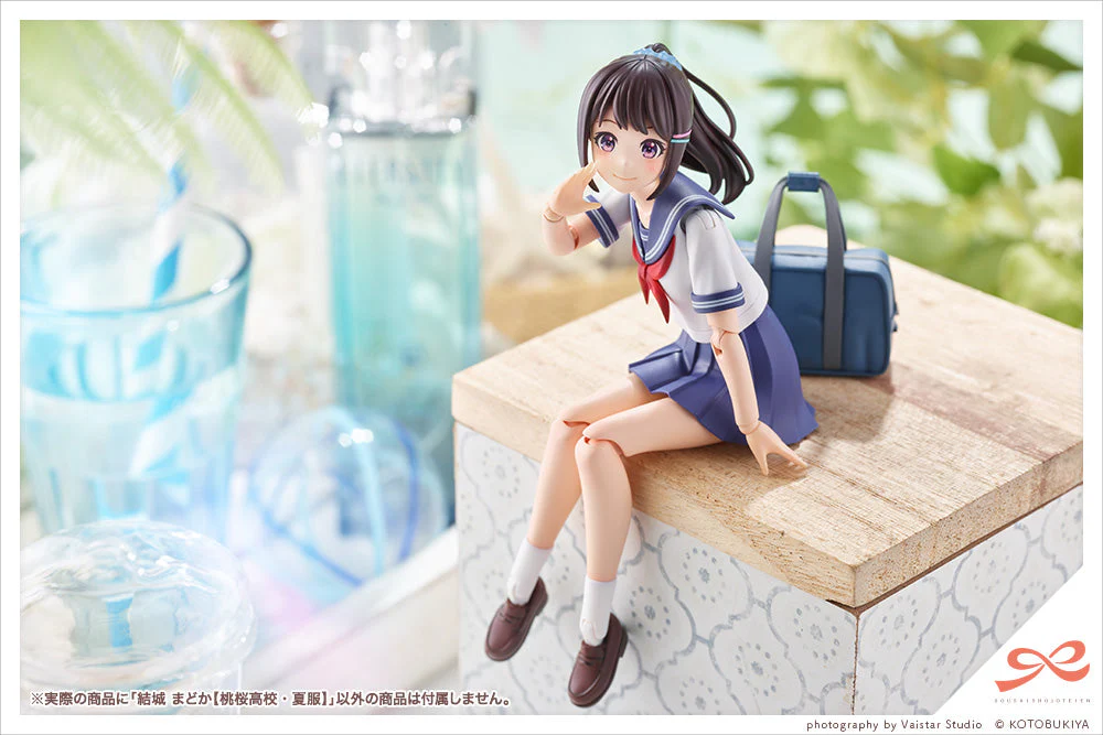 Sousai Shoujo Teien Touou High School Summer Clothes Madoka Yuki 1/10 Scale Model Kit - Image 17