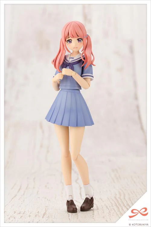 Sousai Shoujo Teien Touou High School Summer Clothes Madoka Yuki (Dreaming Style Milky Marine Ver.) 1/10 Scale Model Kit - Image 4
