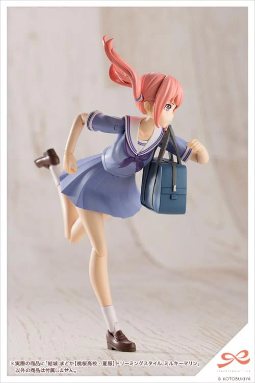 Sousai Shoujo Teien Touou High School Summer Clothes Madoka Yuki (Dreaming Style Milky Marine Ver.) 1/10 Scale Model Kit - Image 8