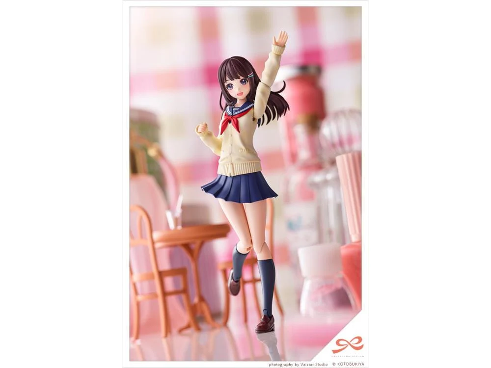 Sousai Shoujo Teien Touou High School Winter Clothes Madoka Yuki 1/10 Scale Model Kit - Image 16