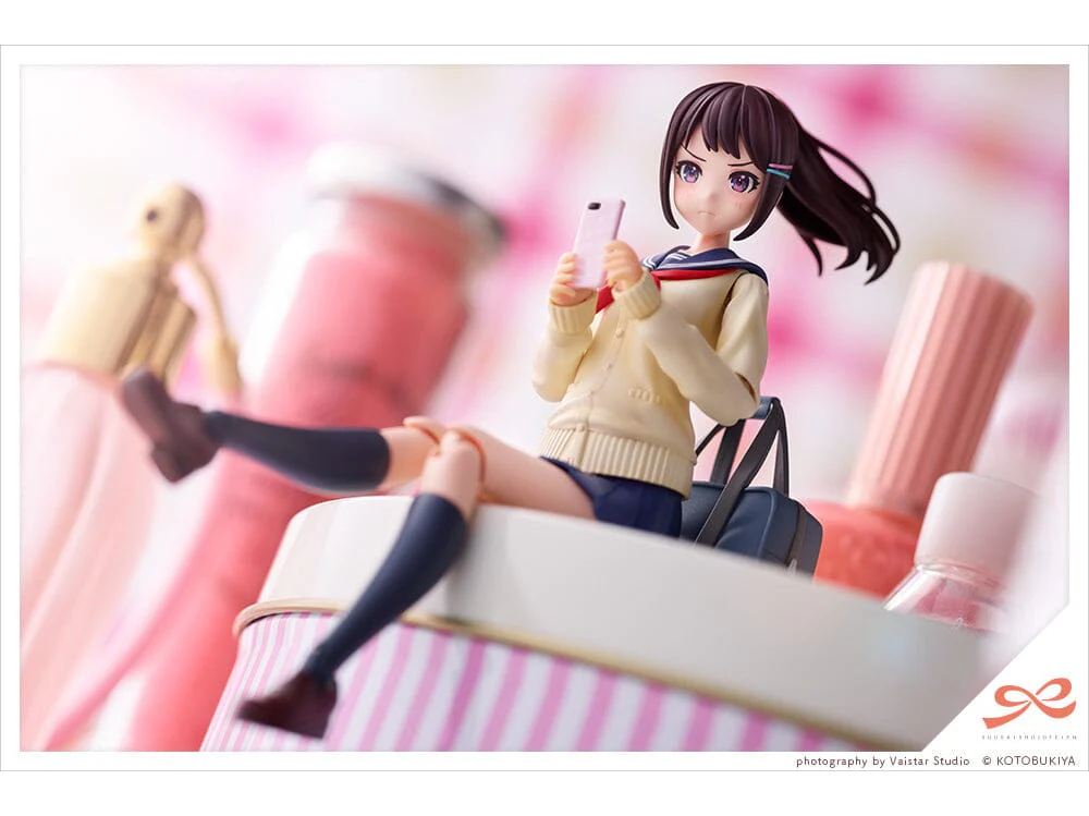 Sousai Shoujo Teien Touou High School Winter Clothes Madoka Yuki 1/10 Scale Model Kit - Image 17