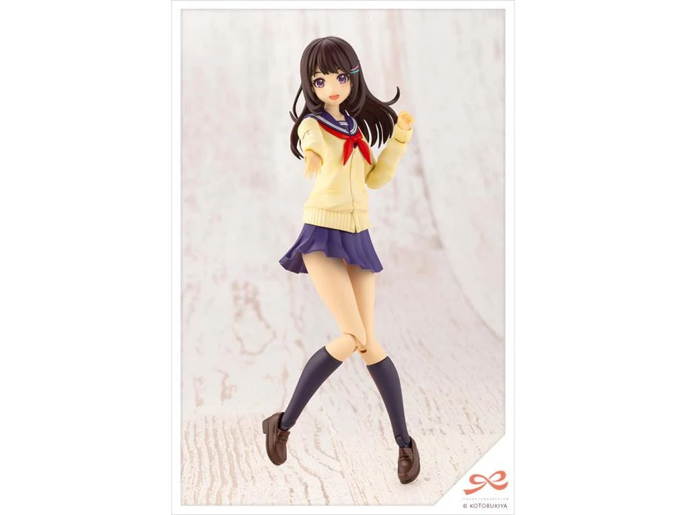 Sousai Shoujo Teien Touou High School Winter Clothes Madoka Yuki 1/10 Scale Model Kit - Image 2