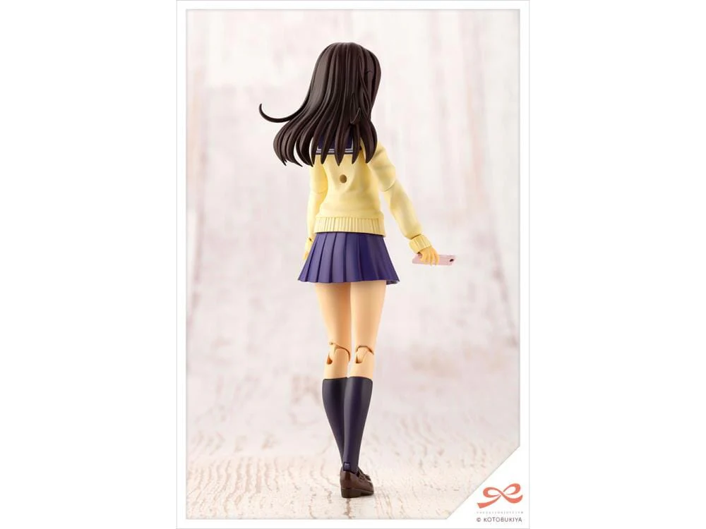 Sousai Shoujo Teien Touou High School Winter Clothes Madoka Yuki 1/10 Scale Model Kit - Image 3