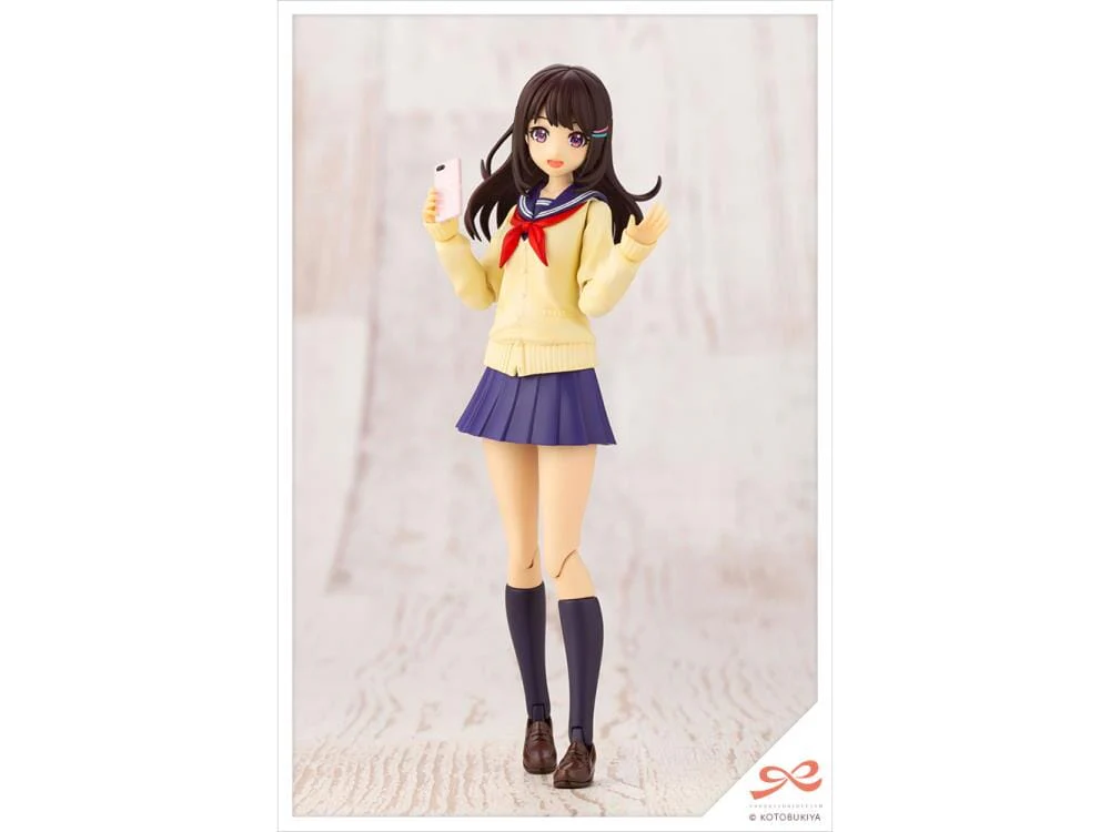 Sousai Shoujo Teien Touou High School Winter Clothes Madoka Yuki 1/10 Scale Model Kit - Image 4