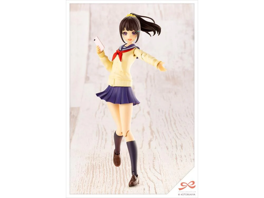 Sousai Shoujo Teien Touou High School Winter Clothes Madoka Yuki 1/10 Scale Model Kit - Image 5