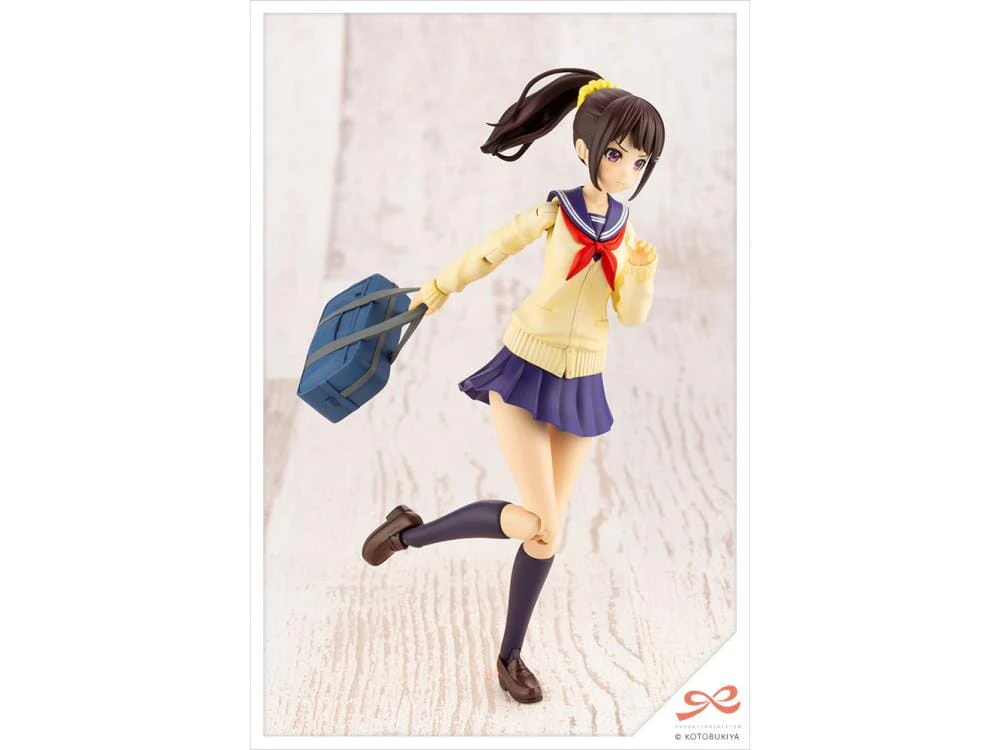 Sousai Shoujo Teien Touou High School Winter Clothes Madoka Yuki 1/10 Scale Model Kit - Image 6