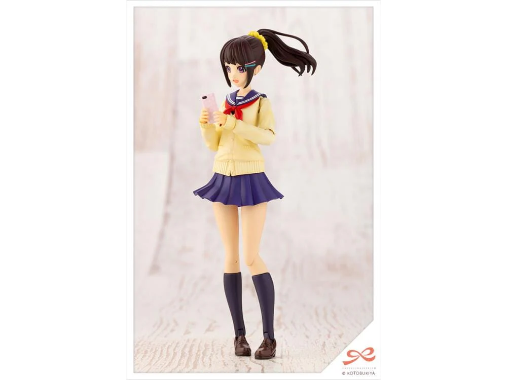 Sousai Shoujo Teien Touou High School Winter Clothes Madoka Yuki 1/10 Scale Model Kit - Image 8