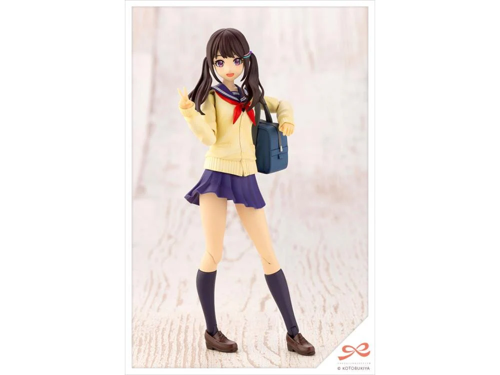 Sousai Shoujo Teien Touou High School Winter Clothes Madoka Yuki 1/10 Scale Model Kit - Image 9