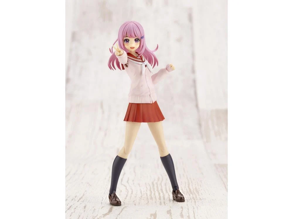 Sousai Shoujo Teien Touou High School Winter Clothes Yuki Madoka (Dreaming Style Fresh Berry Ver.) 1/10 Scale Model Kit - Image 2