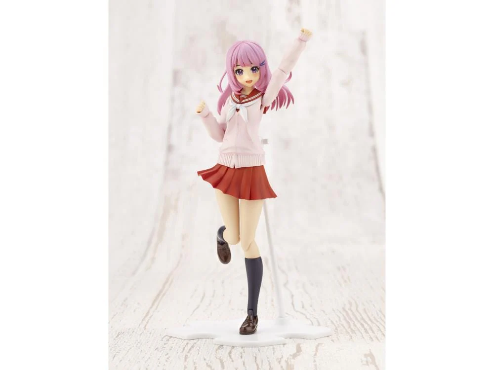 Sousai Shoujo Teien Touou High School Winter Clothes Yuki Madoka (Dreaming Style Fresh Berry Ver.) 1/10 Scale Model Kit - Image 3
