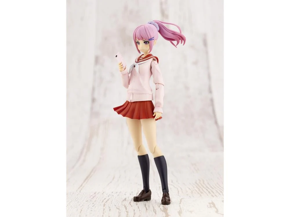 Sousai Shoujo Teien Touou High School Winter Clothes Yuki Madoka (Dreaming Style Fresh Berry Ver.) 1/10 Scale Model Kit - Image 6