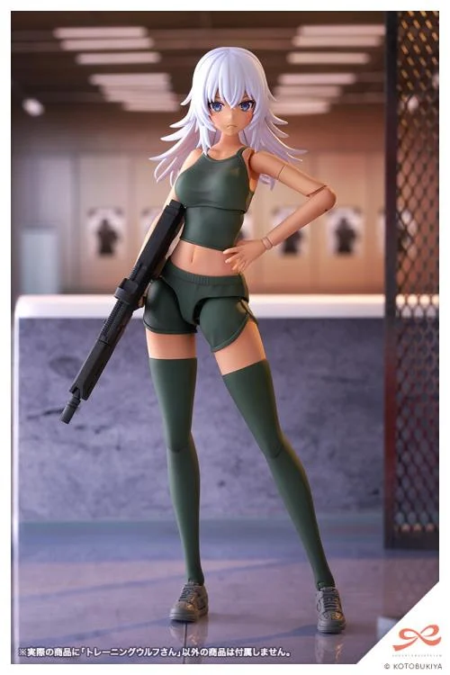 Sousai Shoujo Teien Training Wolf 1/10 Scale Model Kit - Image 2