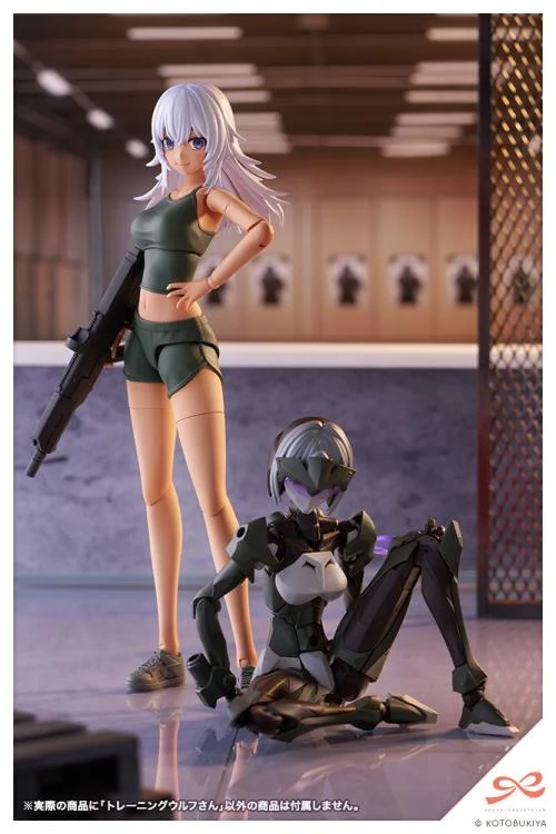Sousai Shoujo Teien Training Wolf 1/10 Scale Model Kit - Image 4