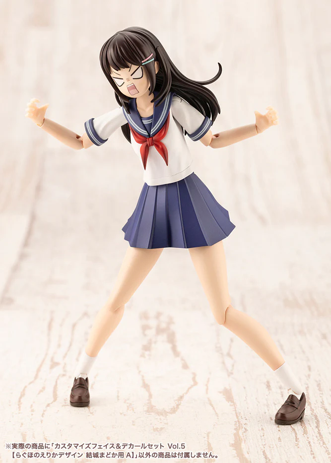 Sousai Shoujo Teien Vol. 5 Customized Face & Decal 1/10 Scale Set - Image 8