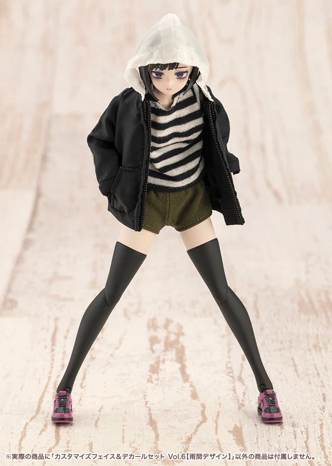 Sousai Shoujo Teien Vol. 6 Customized Face & Decal 1/10 Scale Set - Image 4