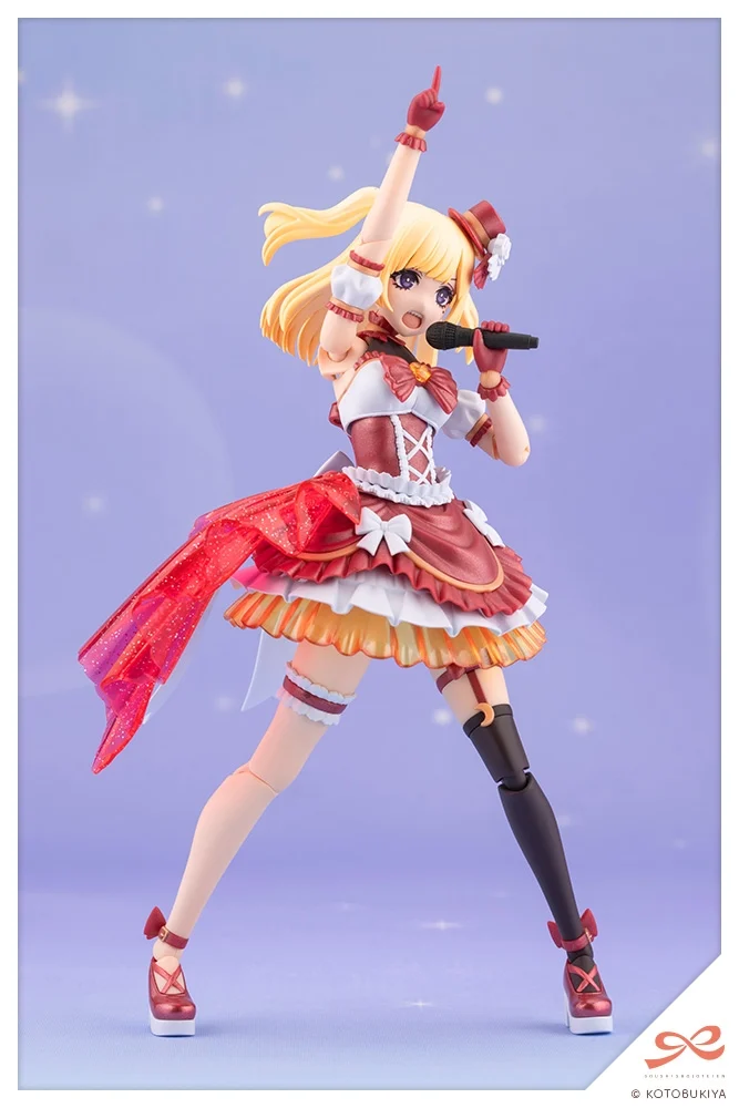 Sousai Shoujo Teien Yue Kisaragi (Diva Costume Dreaming Style Strawberry Moon Ver.) 1/10 Scale Model Kit - Image 12