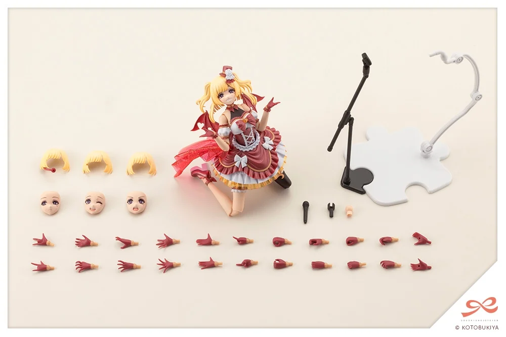 Sousai Shoujo Teien Yue Kisaragi (Diva Costume Dreaming Style Strawberry Moon Ver.) 1/10 Scale Model Kit - Image 15