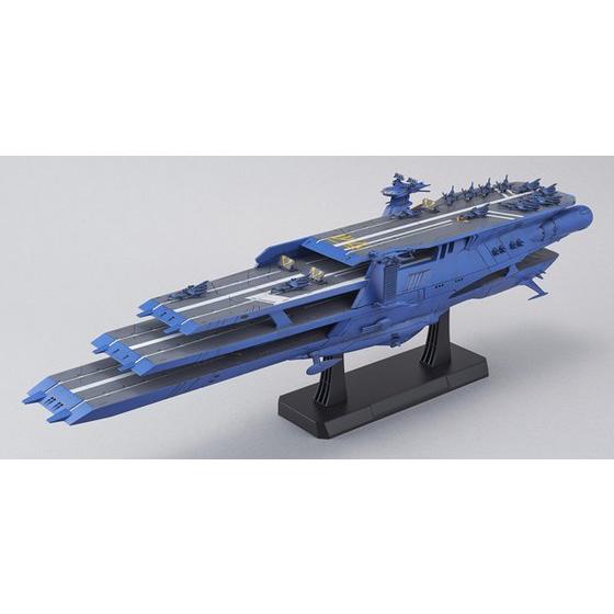 Space Battleship Yamato 2199 Gaiperon Class Aircraft Carrier Schderg 1/1000 Scale Model Kit - Image 4