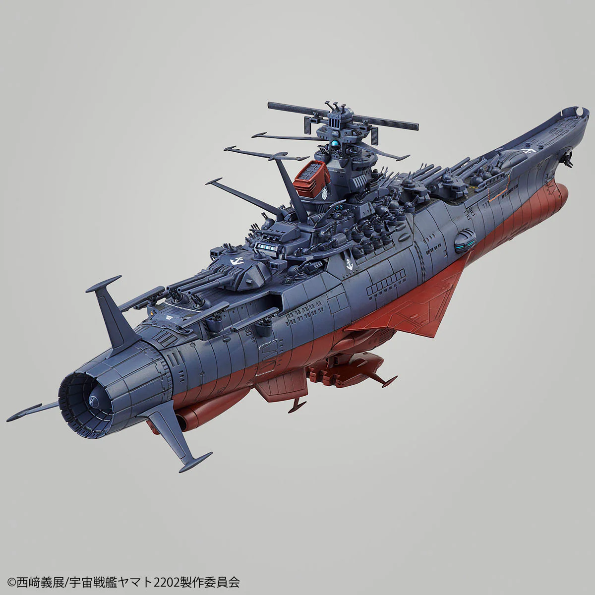 Space Battleship Yamato 2202 Space Battleship Yamato (Final Battle Ver.) 1/1000 Scale Model Kit - Image 9