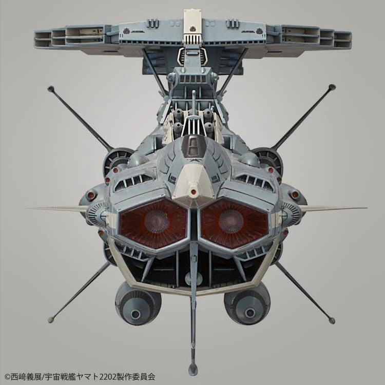 Space Battleship Yamato U.N.F.C. Andromeda Class DX 1/1000 Scale Model Kit - Image 7