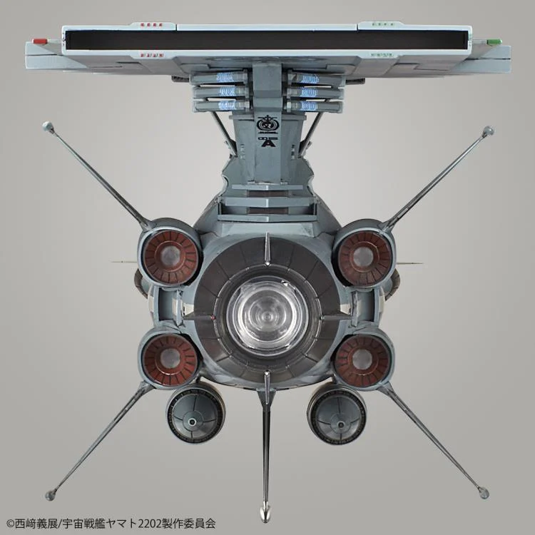 Space Battleship Yamato U.N.F.C. Andromeda Class DX 1/1000 Scale Model Kit - Image 8