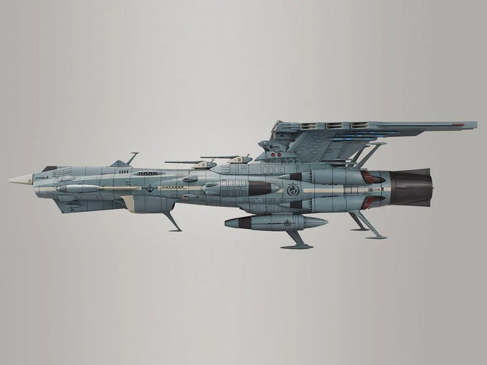 Space Battleship Yamato U.N.F.C. Andromeda Class DX 1/1000 Scale Model Kit - Image 9