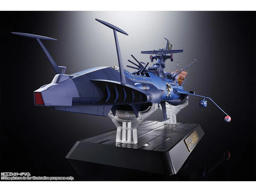 Space Pirate Captain Harlock Soul of Chogokin GX-93 Space Pirate Battleship Arcadia - Image 3