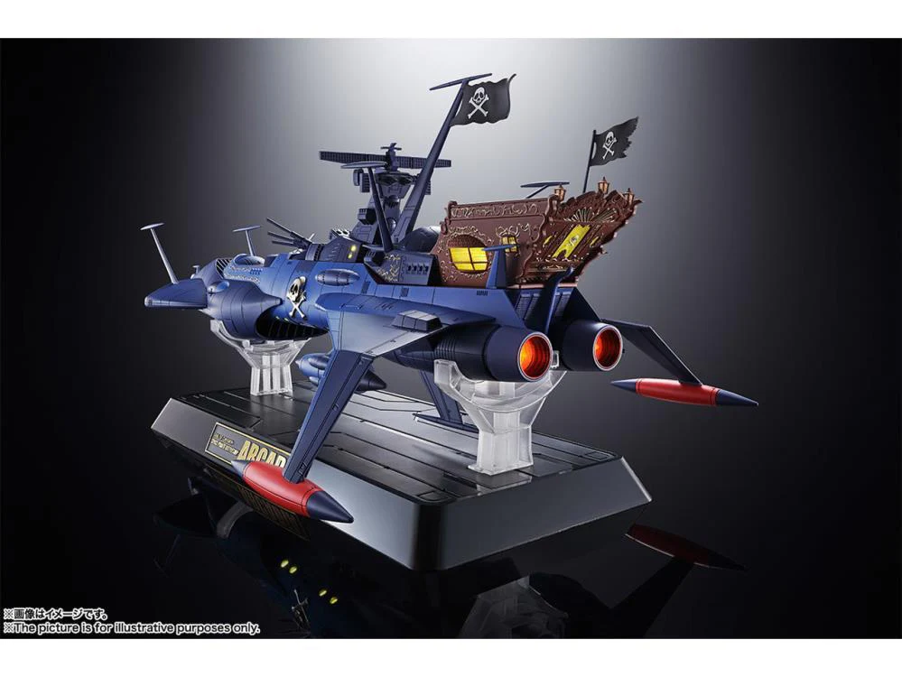 Space Pirate Captain Harlock Soul of Chogokin GX-93 Space Pirate Battleship Arcadia - Image 4