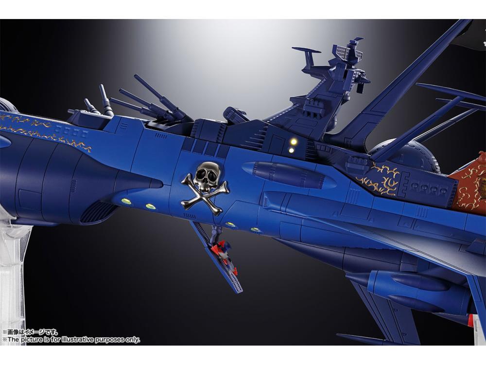Space Pirate Captain Harlock Soul of Chogokin GX-93 Space Pirate Battleship Arcadia - Image 5