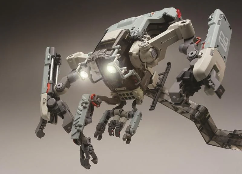 Space POD CRAB03 ER04 Grey Space Construction/Industrial Mobile Model kit