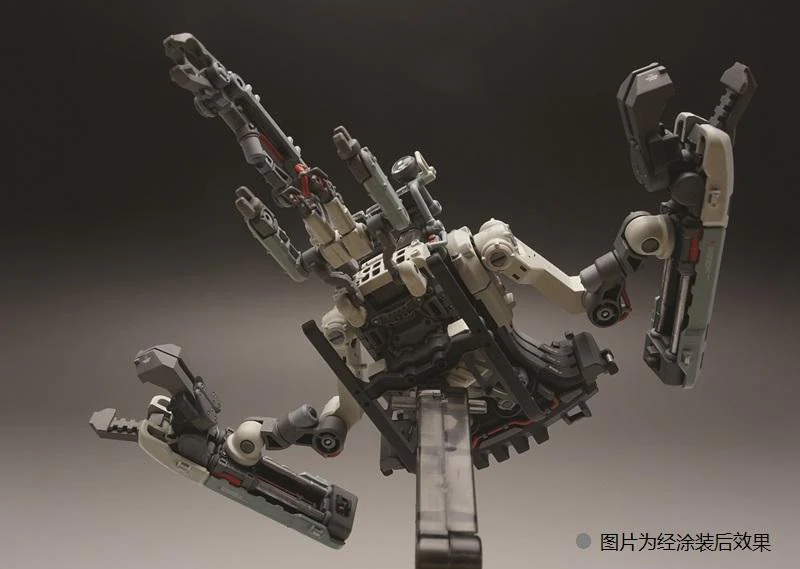 Space POD CRAB03 ER04 Grey Space Construction/Industrial Mobile Model kit - Image 10