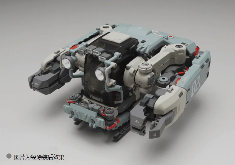 Space POD CRAB03 ER04 Grey Space Construction/Industrial Mobile Model kit - Image 2