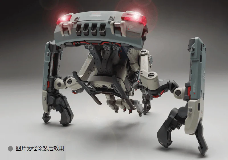 Space POD CRAB03 ER04 Grey Space Construction/Industrial Mobile Model kit - Image 5
