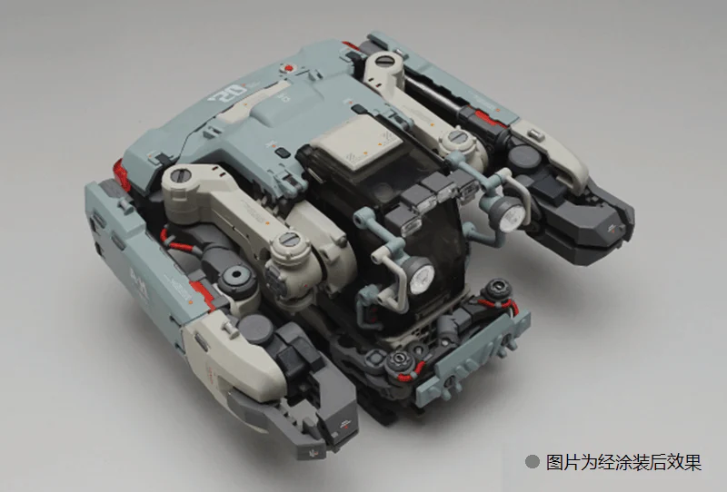 Space POD CRAB03 ER04 Grey Space Construction/Industrial Mobile Model kit - Image 6