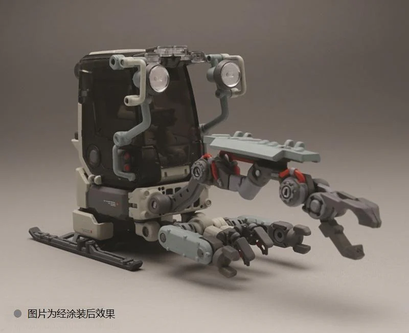 Space POD CRAB03 ER04 Grey Space Construction/Industrial Mobile Model kit - Image 7