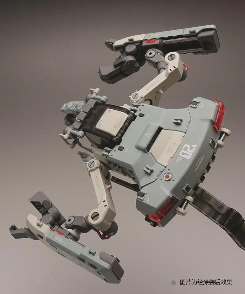 Space POD CRAB03 ER04 Grey Space Construction/Industrial Mobile Model kit - Image 9