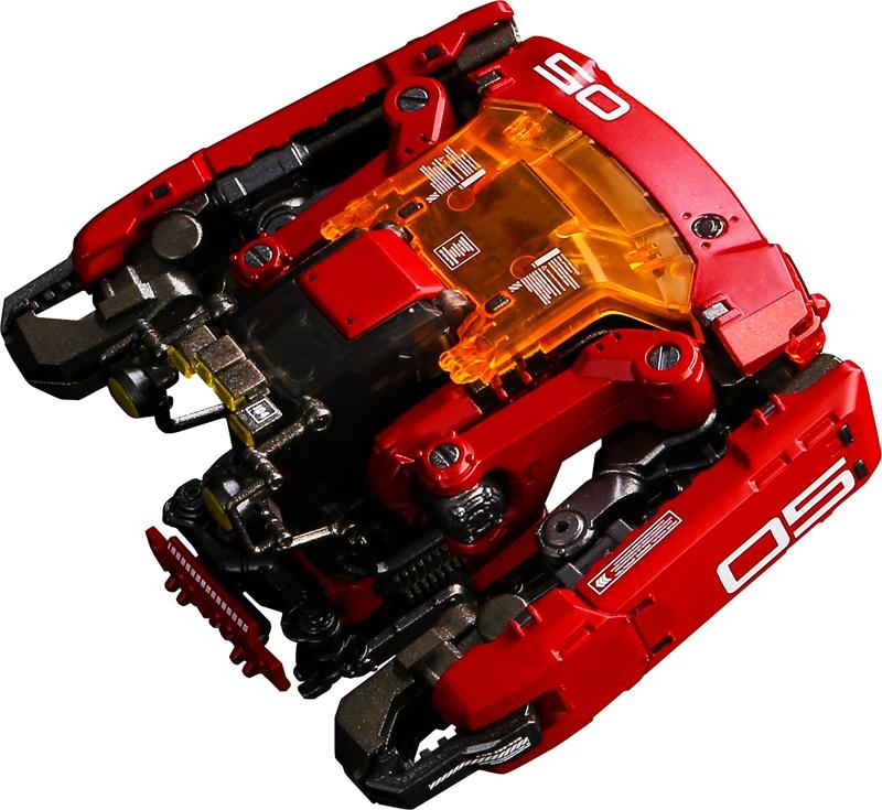 Space POD CRAB03 ER05 Red Space Construction/Industrial Mobile Model kit - Image 3