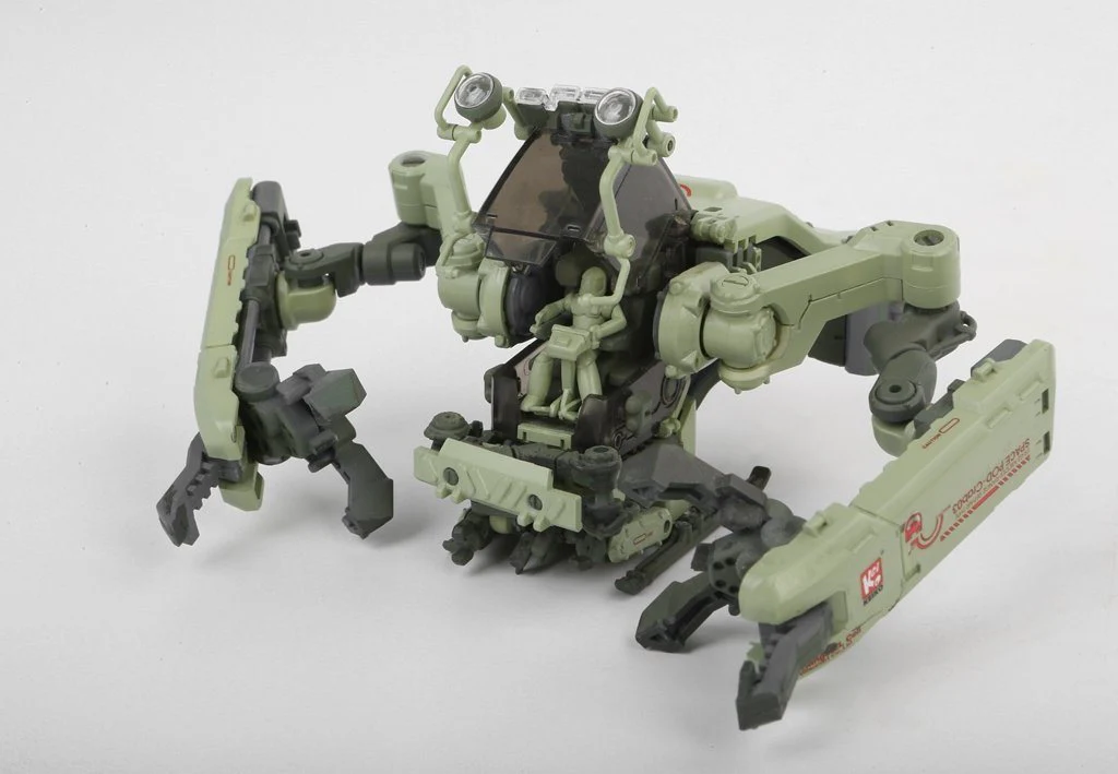Space POD CRAB03 ER06 Green Space Construction/Industrial Mobile Model kit - Image 6