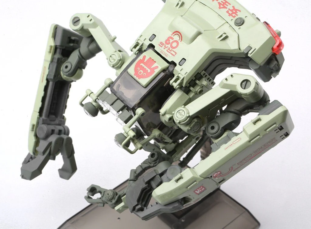 Space POD CRAB03 ER06 Green Space Construction/Industrial Mobile Model kit - Image 9