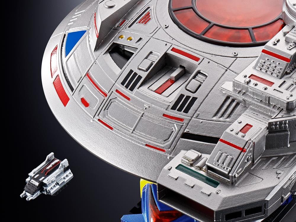 Space Sheriff Gavan Soul of Chogokin GX-106 Denshi Seijyu Dol & Guillan Enban - Image 10