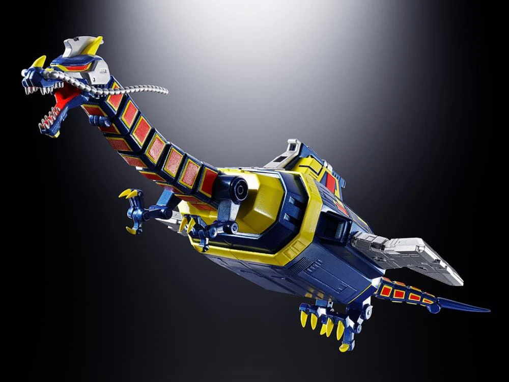 Space Sheriff Gavan Soul of Chogokin GX-106 Denshi Seijyu Dol & Guillan Enban - Image 3